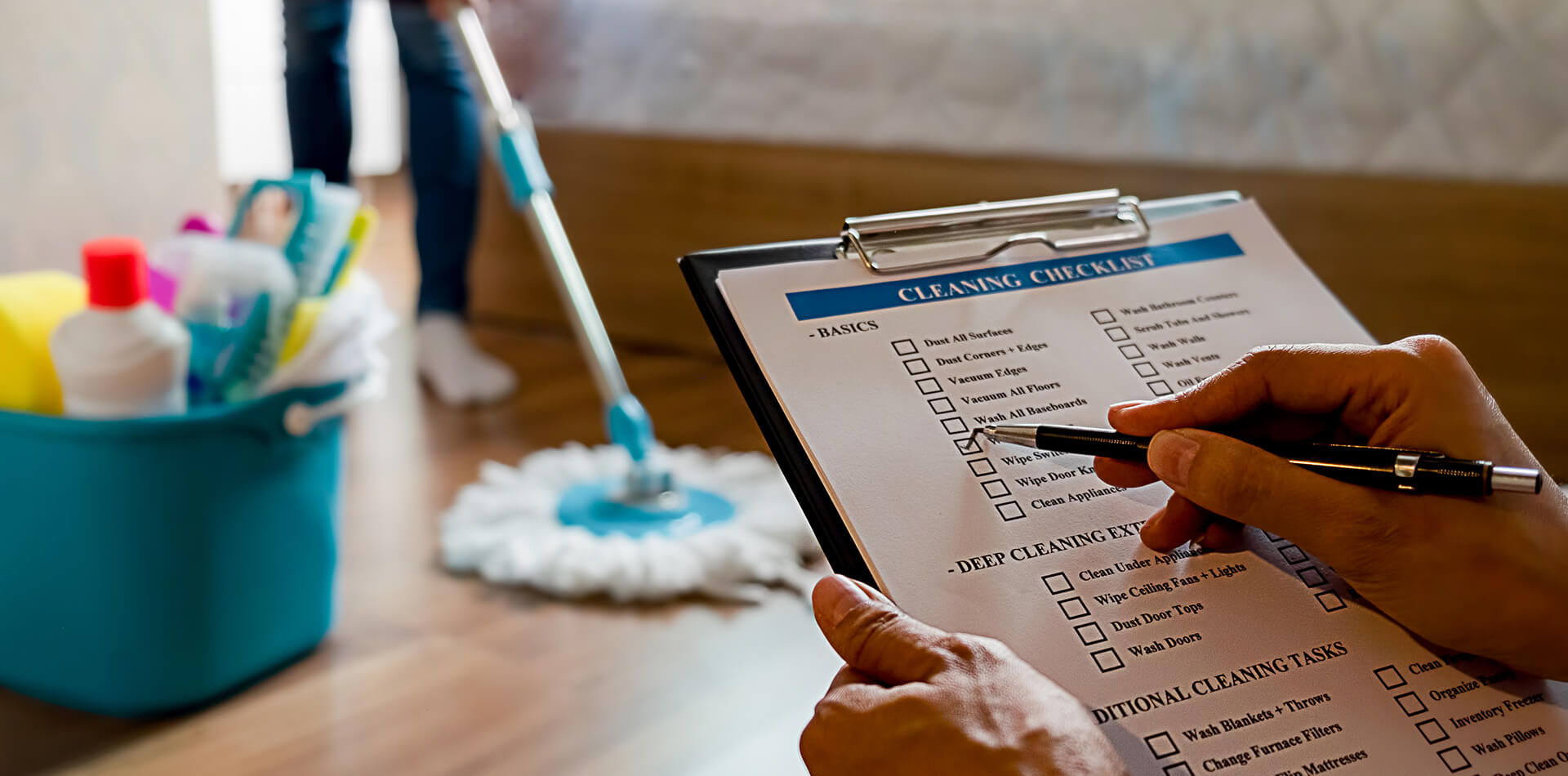 Corporate HQ maintenance cleaning